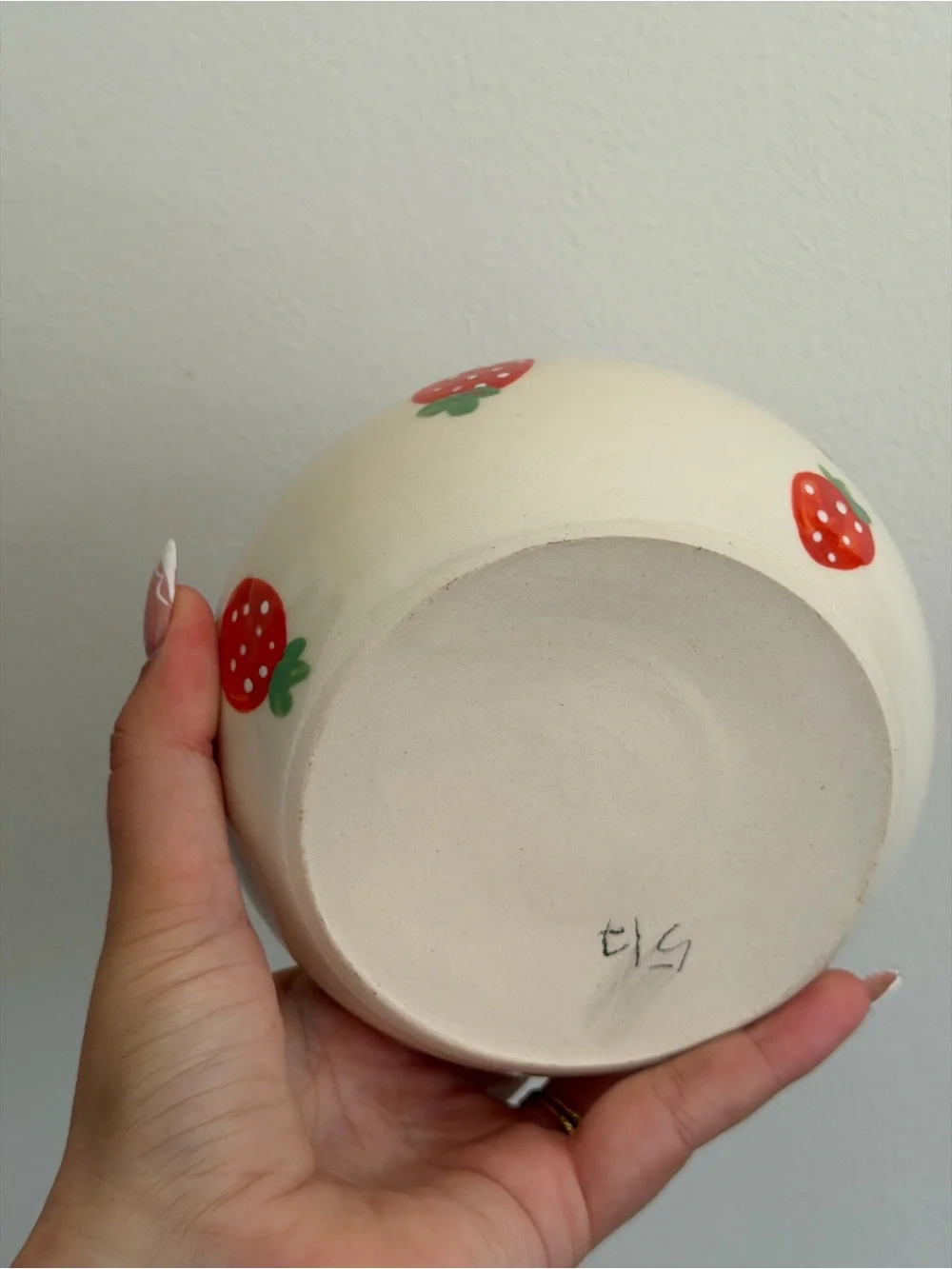 Muddy Mood Handmade Strawberry Ceramic Vase